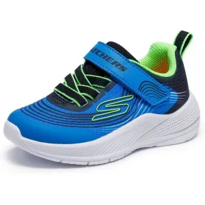 Skechers MICROSPEC ADVANCE Detská vychádzková obuv, tmavo modrá, veľkosť