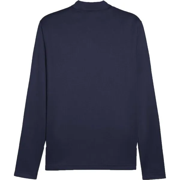 Puma TEAMGOAL TRAINING 1/4 ZIP TOP Pánske tričko, tmavo modrá, veľkosť