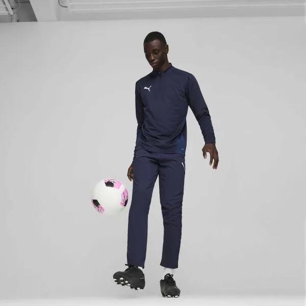 Puma TEAMGOAL TRAINING 1/4 ZIP TOP Pánske tričko, tmavo modrá, veľkosť