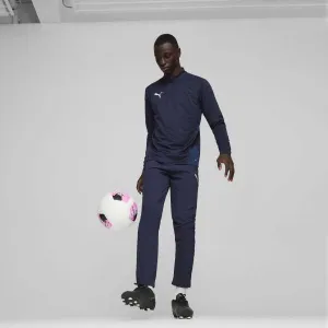 Puma TEAMGOAL TRAINING 1/4 ZIP TOP Pánske tričko, tmavo modrá, veľkosť
