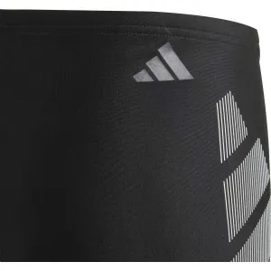 adidas BIG BARS Chlapčenské plavky, čierna, veľkosť
