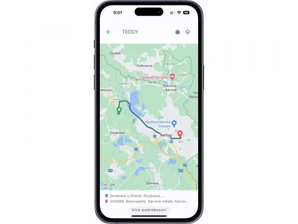 Mala GPS tracker