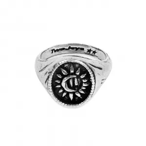 TwoJeys Midnight Ring "Silver" (102201001)