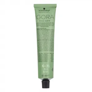 Schwarzkopf Professional IGORA ZERO AMM permanentná farba na vlasy bez amoniaku odtieň 6-31 60 ml
