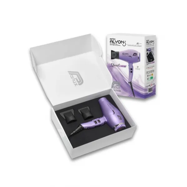 Parlux Alyon Air Ionizer Tech Lilac Edition profesionálny fén na vlasy s ionizátorom 1 ks