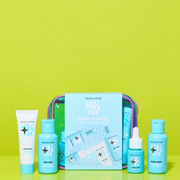 Revolution Skincare Happy Hydrate 4 Step Starter Kit darčeková sada na tvár