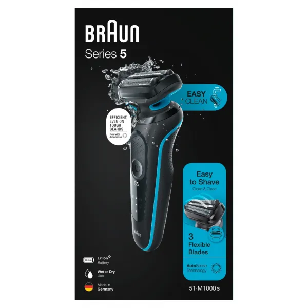 Braun Series 5 51-M1000s Mint Wet&Dry Shaver
