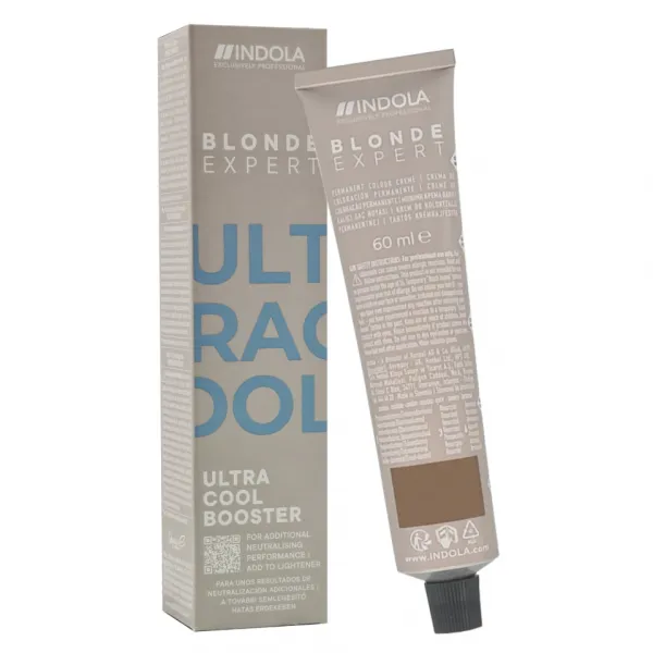 Indola Blond Expert Ultra Cool Booster toner pre neutralizáciu žltých tónov pre blond vlasy 60 ml