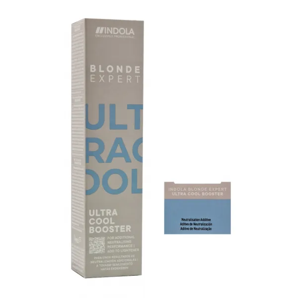 Indola Blond Expert Ultra Cool Booster toner pre neutralizáciu žltých tónov pre blond vlasy 60 ml