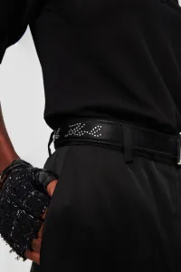 Opasok Karl Lagerfeld K/Signature Rocky Belt Black