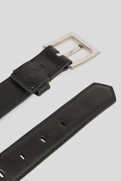 Opasok Karl Lagerfeld K/Signature Rocky Belt Black