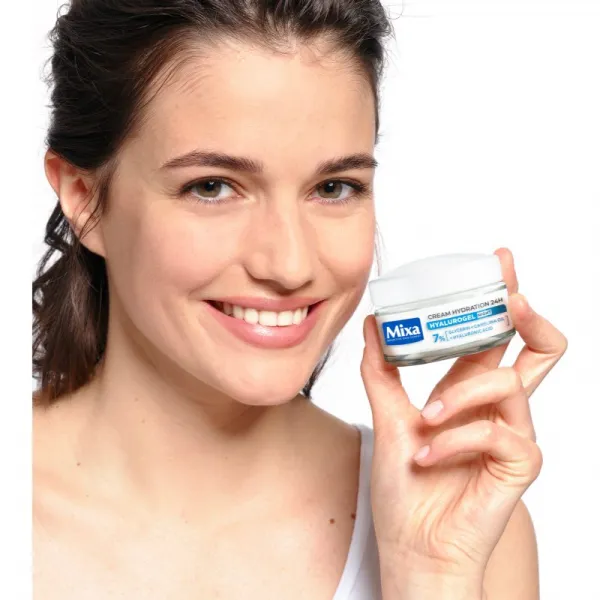 Mixa Hyalurogel sada pre intenzívnu hydratáciu pleti 2x50 ml