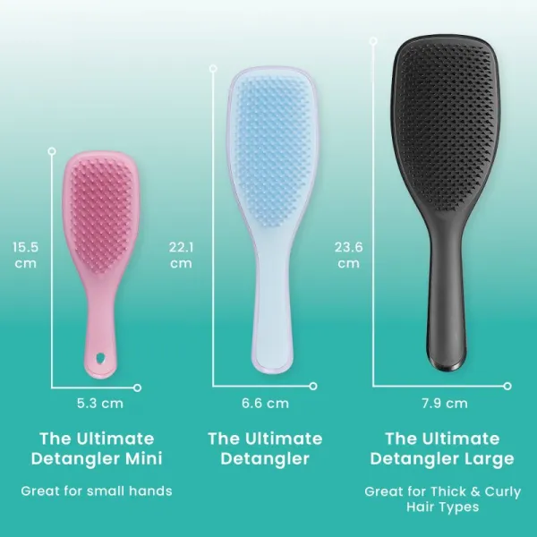 Tangle Teezer Ultimate Detangler Lilac & Blue plochá kefa pre všetky typy vlasov 1 ks