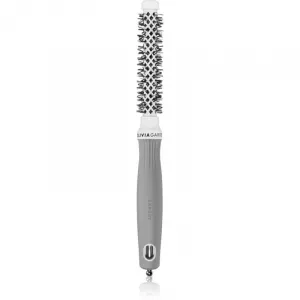 Olivia Garden Expert Shine Wavy Bristles White&Grey kefa na vlasy průměr 15 mm 1 ks