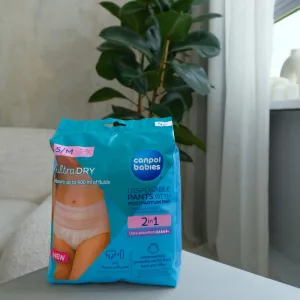Canpol popôrodné nohavičky s integrovanou vložkou Veľkosť: S/M