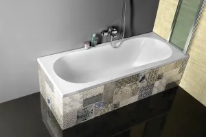 AQUALINE - JIZERA vaňa 120x70x39cm, biela G1270