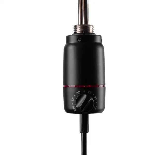 HOPA - Vykurovacia tyč PATRONA s termostatom - Farba vykurovacej tyče - Čierna matná, Výkon vykurovacej tyče - 300 W RADPST320
