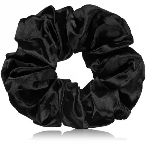BrushArt Hair Large satin scrunchie set gumičky do vlasov Cream & Black