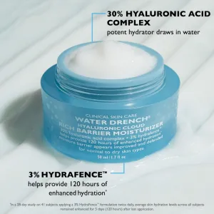 Peter Thomas Roth Water Drench Hyaluronic Cloud Rich Barrier Moisturizer bohatý hydratačný krém pre obnovu kožnej bariéry 50 ml