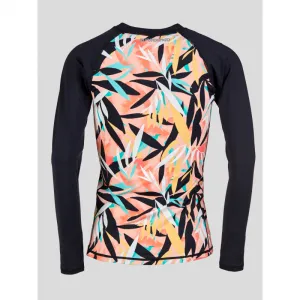Dámske tričko na kúpanie FUNDANGO Joyce Long Sleeve Rashguard-519-jungle
