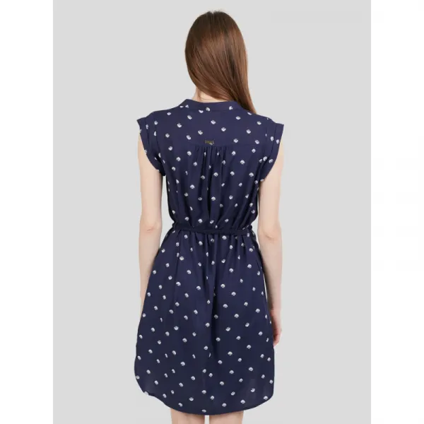 Dámske šaty FUNDANGO Mona Dress-498-blue pattern