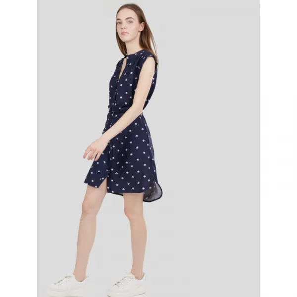 Dámske šaty FUNDANGO Mona Dress-498-blue pattern