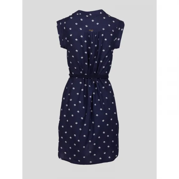 Dámske šaty FUNDANGO Mona Dress-498-blue pattern