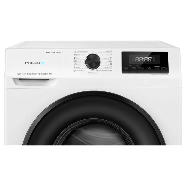Philco PLDI 148 A - Spredu plnená práčka s parou