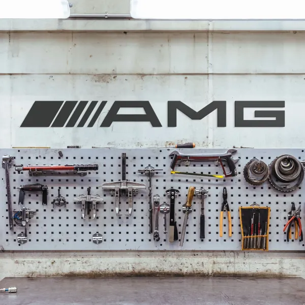 Vyrezávané logo Mercedes - AMG