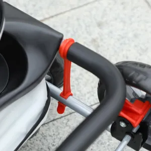 PawHut Kočárek pro psy do 10 kg a 35 cm s pláštěnkou, šedý