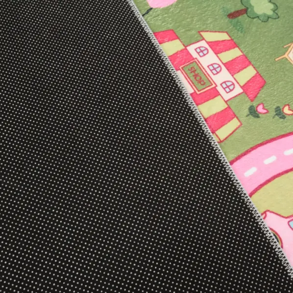 DetskýkoberecFLANNEL-ružováautodráhaŠírka:200cm|Dĺžka:300cm69253_125198