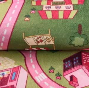 DetskýkoberecFLANNEL-ružováautodráhaŠírka:200cm|Dĺžka:300cm69253_125198