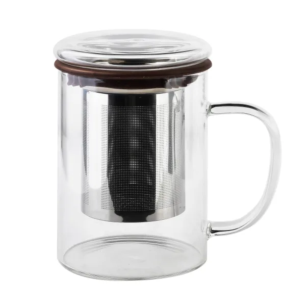 Mondex Skleněná čajová konvice PETER 400 ml čirá