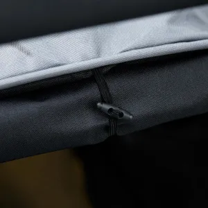 Kočárek pro psy PawHut Buggy s pláštěnkou, do 10 kg, šedočerný