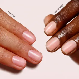 LONDONTOWN Kur Tinted Fortifying Ridge Filler vyhladzujúci podkladový lak na nechty pre suché a krehké nechty odtieň Apricot Beige 12 ml