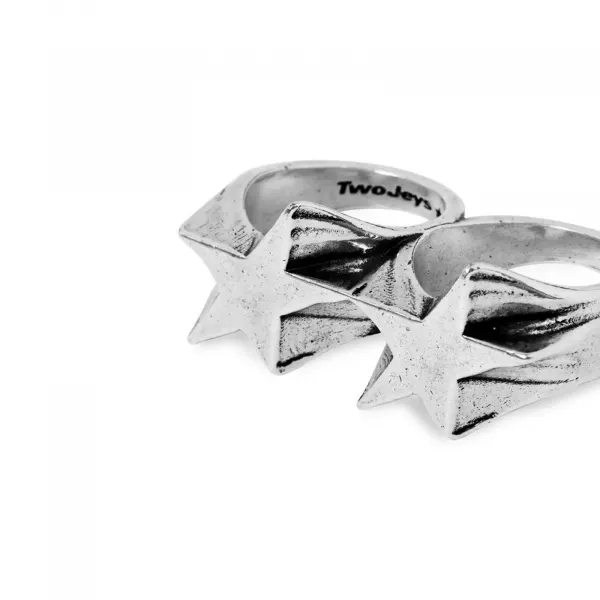 TwoJeys Superstar Knuckle Ring "Silver" (101801001)