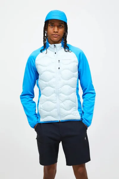 Bunda Peak Performance M Helium Down Hybrid Jack Cloud