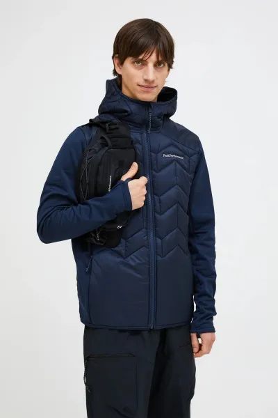 Bunda Peak Performance M Elevate Liner Hybrid Ho Blue Shadow