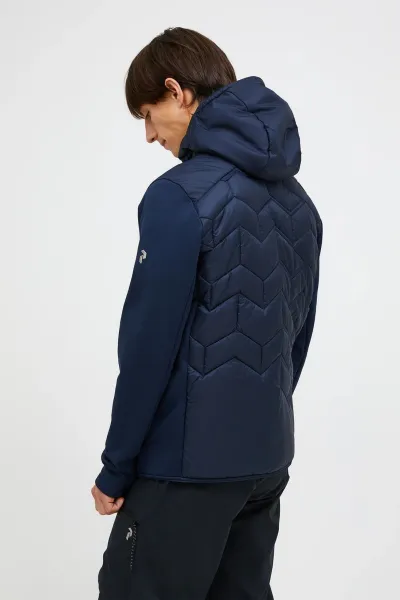 Bunda Peak Performance M Elevate Liner Hybrid Ho Blue Shadow