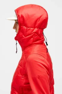 Bunda Peak Performance W Elevate Liner Hybrid Ho Brilliant Red/Black/