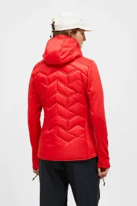 Bunda Peak Performance W Elevate Liner Hybrid Ho Brilliant Red/Black/