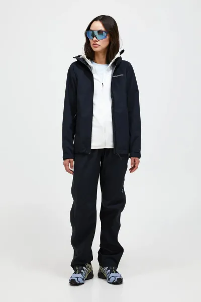 Bunda Peak Performance W Trail Hipe Shell Jacket Black