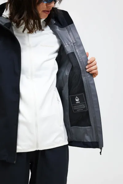 Bunda Peak Performance W Trail Hipe Shell Jacket Black