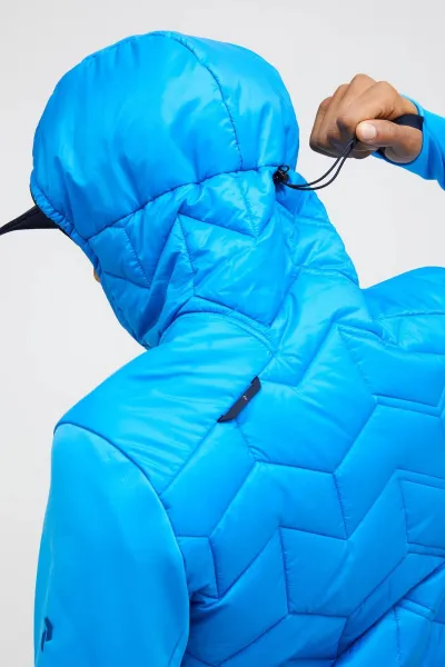 Bunda Peak Performance M Elevate Liner Hybrid Ho Brilliant Blue