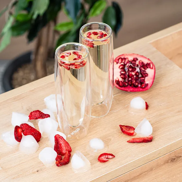 4Home Termo pohár na šampanské Hot&Cool 150 ml, 2 ks