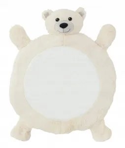 Tutumi Dětská plyšová podložka Baby Bear ecru