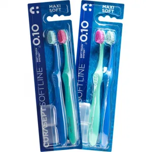 Curasept Softline 0.10 Maxi Soft 2Pack zubná kefka 2 ks