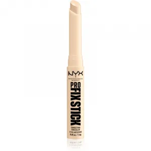 NYX Professional Makeup Pro Fix Stick korektor pre zjednotenie farebného tónu pleti odtieň 01 Pale 1,6 g