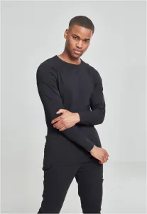 Fitted Stretch L/S T-Shirt Black