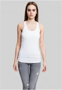 Women's jersey tank top white